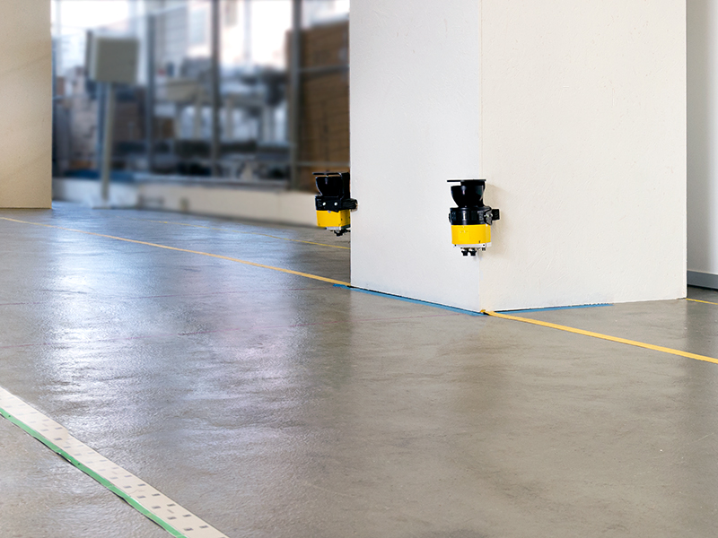 Sensoren im Versuchsaufbau