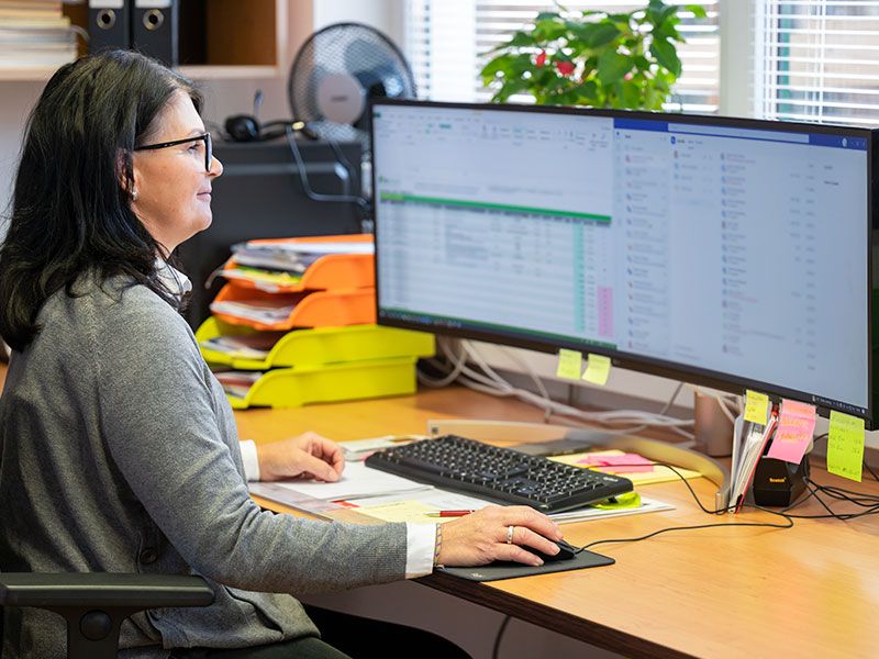 Einblick in den Einkauf